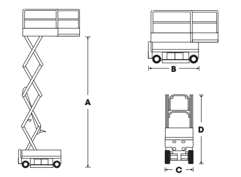 Dimensions diagram - Snorkel S47832E