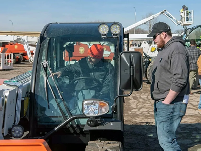 Safety training with BRC Rentals