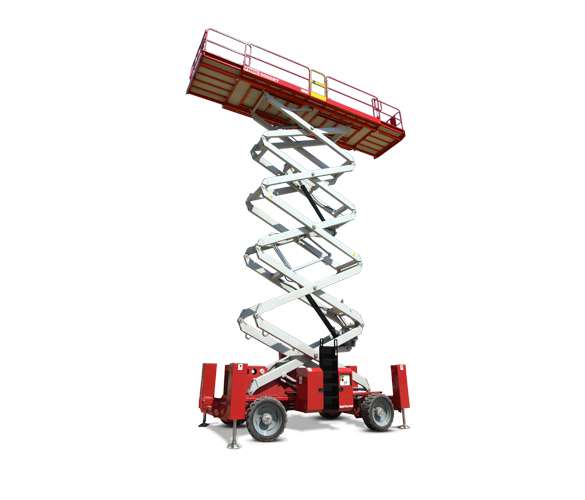 MEC 6092RT rough terrain scissor lift